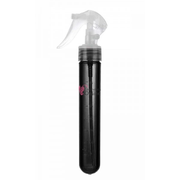 Pulverizator de coafor HSP002 din plastic cu pulverizare fina ingust 50 ml - Negru